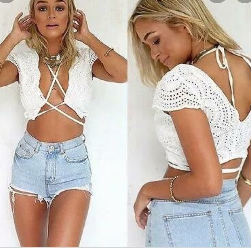 Sabo Skirt Crop top floral